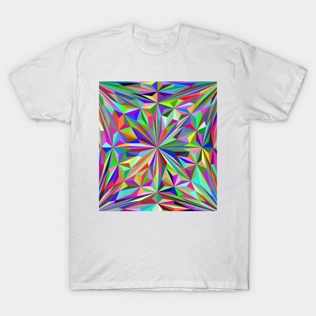 Abstract kaleidoscope T-Shirt by icarusismartdesigns